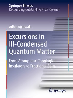 cover image of Excursions in Ill-Condensed Quantum Matter